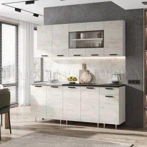 Кухня Рио NEW Дуб Крафт белый