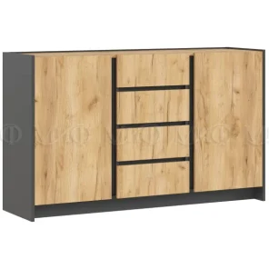 Комод 2 двери 4 ящика Остин