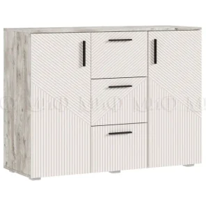 Комод Сильвия 3 ящика 2 двери