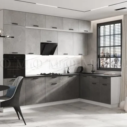 Кухня Рио NEW угловая 3.0х1.8м Компоновка №2