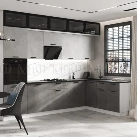 Кухня Рио NEW угловая 3.0х1.8м Компоновка №1